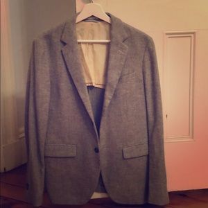 Gant 36-38R grey wool blazer